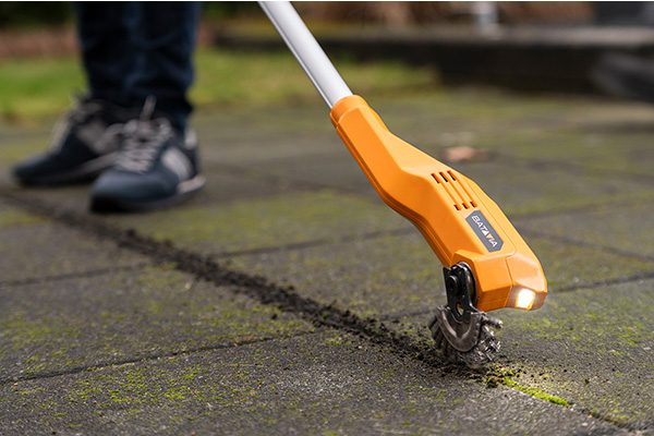 Onkruidborstel Fixxbrush met accu 12V