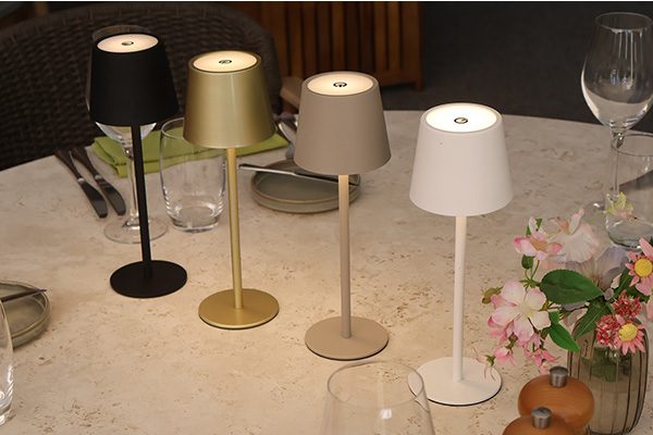 Draadloze dimbare led-tafellamp
