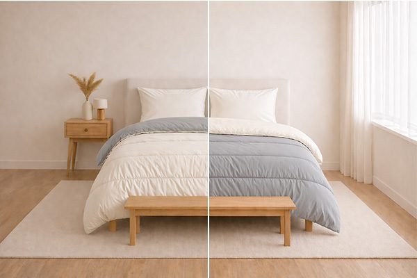 2-in-1 wasbaar zomerdekbed - SnoozyBed