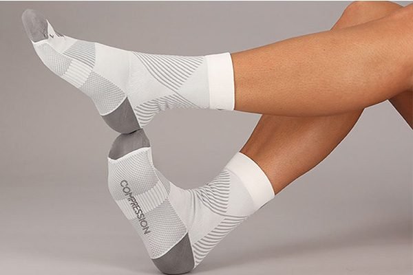 3 paar lage compressiekousen voor heren en dames