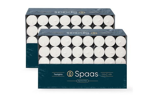 Set van 240 theelichtjes - Spaas