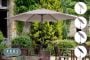 Kantelparasol 3 meter thumbnail