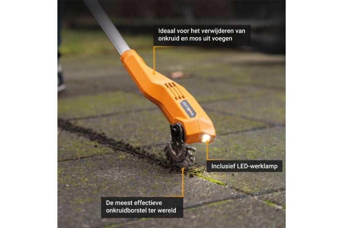 Onkruidborstel Fixxbrush met accu 12V - Batavia