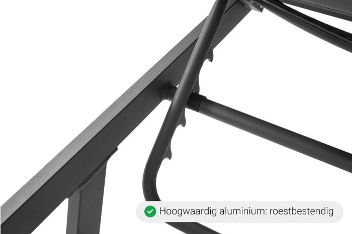 Loungeset met zonnebed Modica