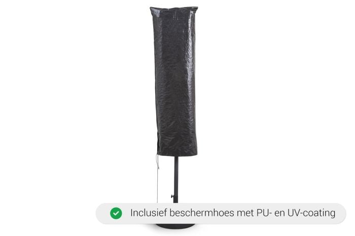 Dubbele parasol met hoes