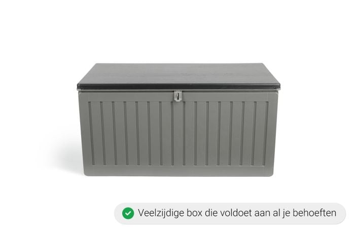 Tuin opbergbox grijs - 909 Outdoor