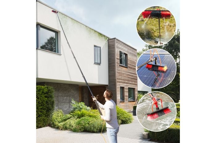 Telescopische waterborstel