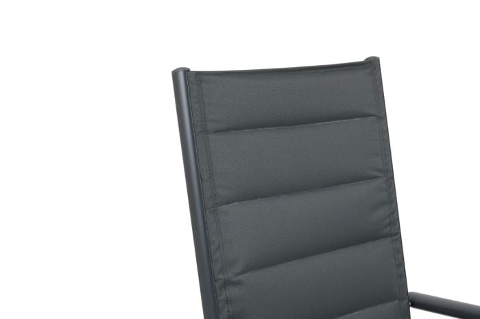 Set van 2 tuinstoelen met vulling