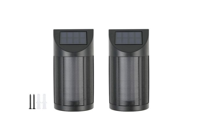 Set van 2 solar wandlampen – Hyundai Lighting