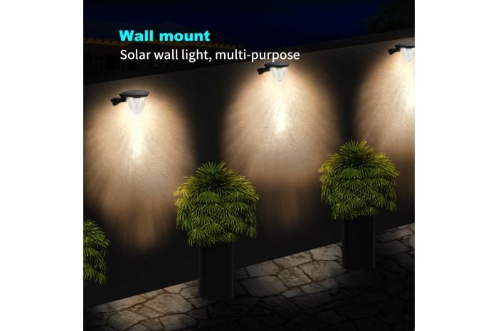 Solar tuinlampen met verschillende lichtsterktes