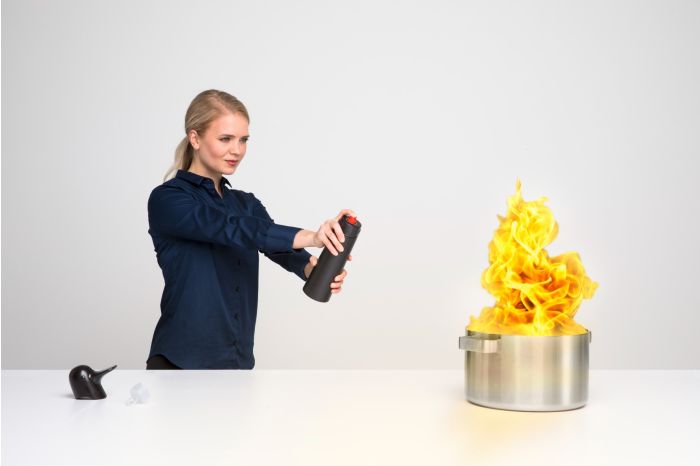 Hippe brandblusser Jalo Oiva