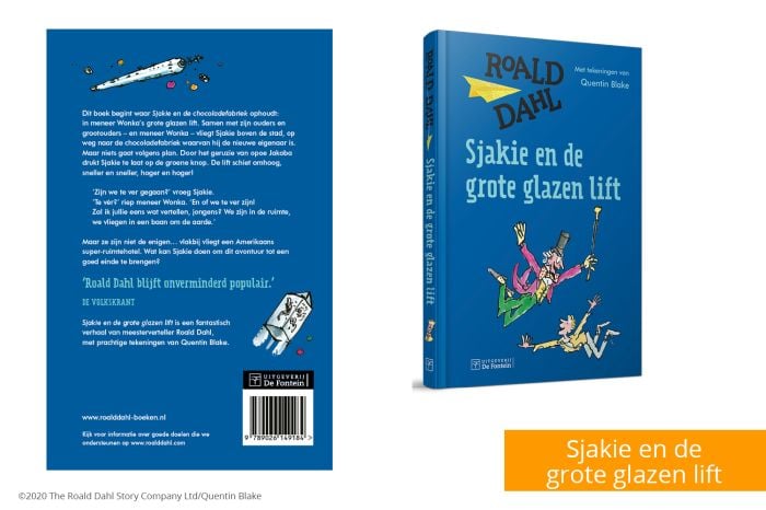 Sjakie en de grote glazen lift