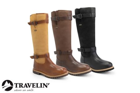 Nieuwsbladshop - Halfhoge waterdichte laars Sweden van Travelin'. Nu vanaf  € 129,95 i.p.v. € 289,95
