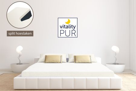 Hoeslaken Jersey 2-pack crème - 140/160 x 200/220