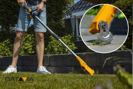 Onkruidborstel Fixxbrush met accu 12V - Batavia