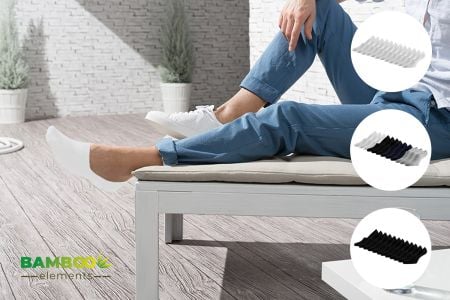 12 paar onzichtbare sokken voor dames en heren - Bamboo Elements