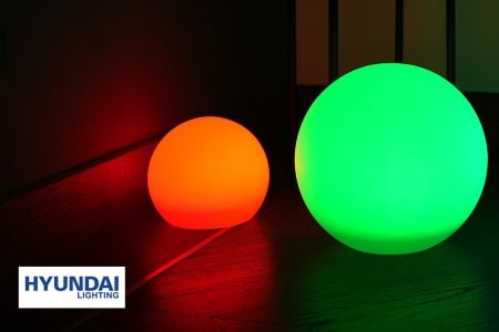 Led-lichtbollen op zonne-energie - Hyundai Lighting