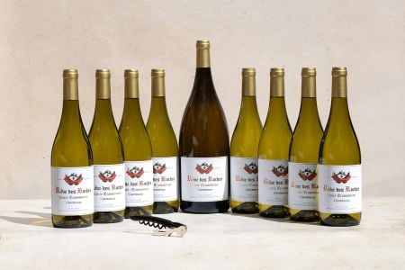 Rêve des Roches met magnum en kurkentrekker