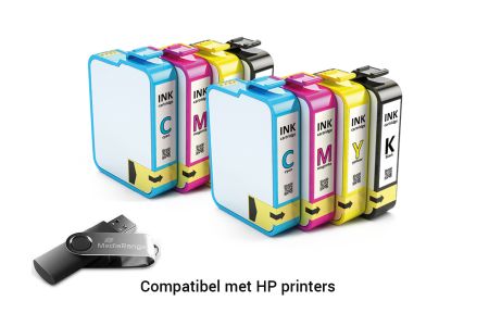 Inktpatronen compatibel met HP printer