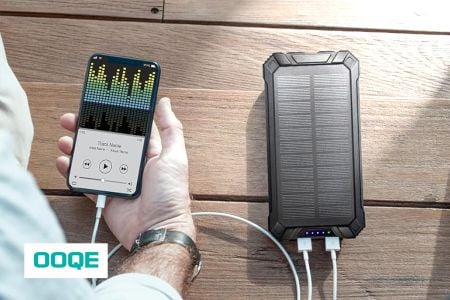 All-in-one solar powerbank - OOQE