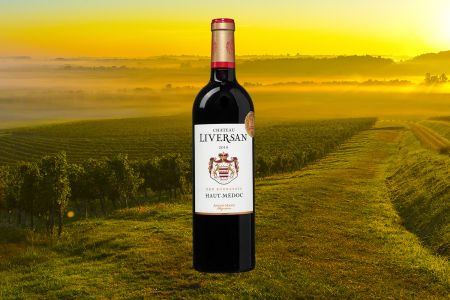 Château Liversan, Medoc Cru Bourgeois - kist met 6 flessen