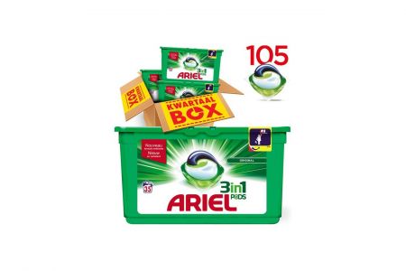 105 Ariel 3-in-1 Pods wasmiddelcapsules