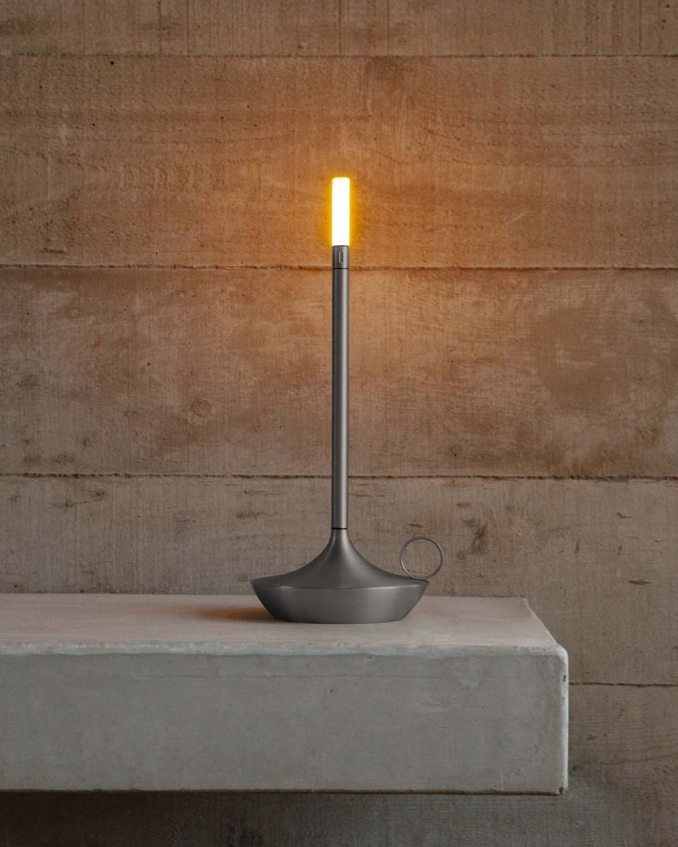 Wick designlamp - Graphite