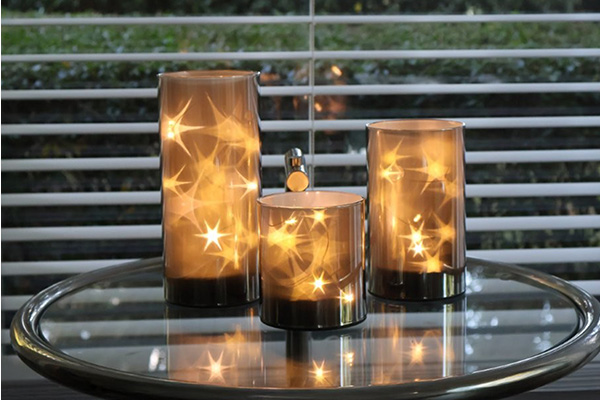 Led-lichtcilinders – set van 3