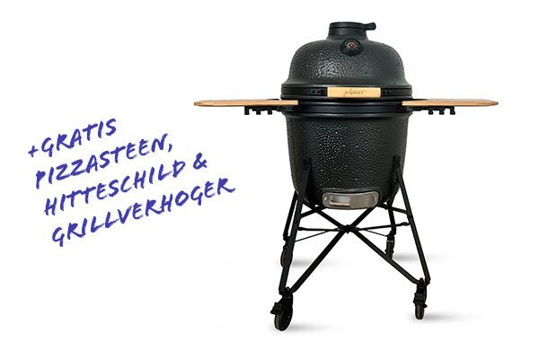 Keramische barbecue large antracietgrijs - BergHOF