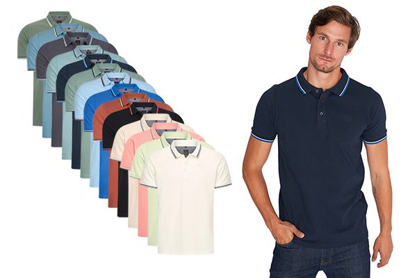 Modieuze polo's met korte mouwen - Mario Russo