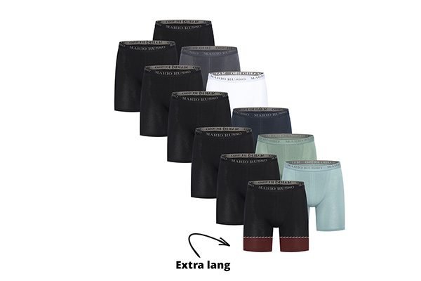 6 boxershorts voor heren