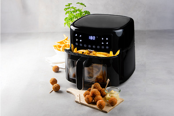 Digitale airfryer met kijkvenster - DOMO