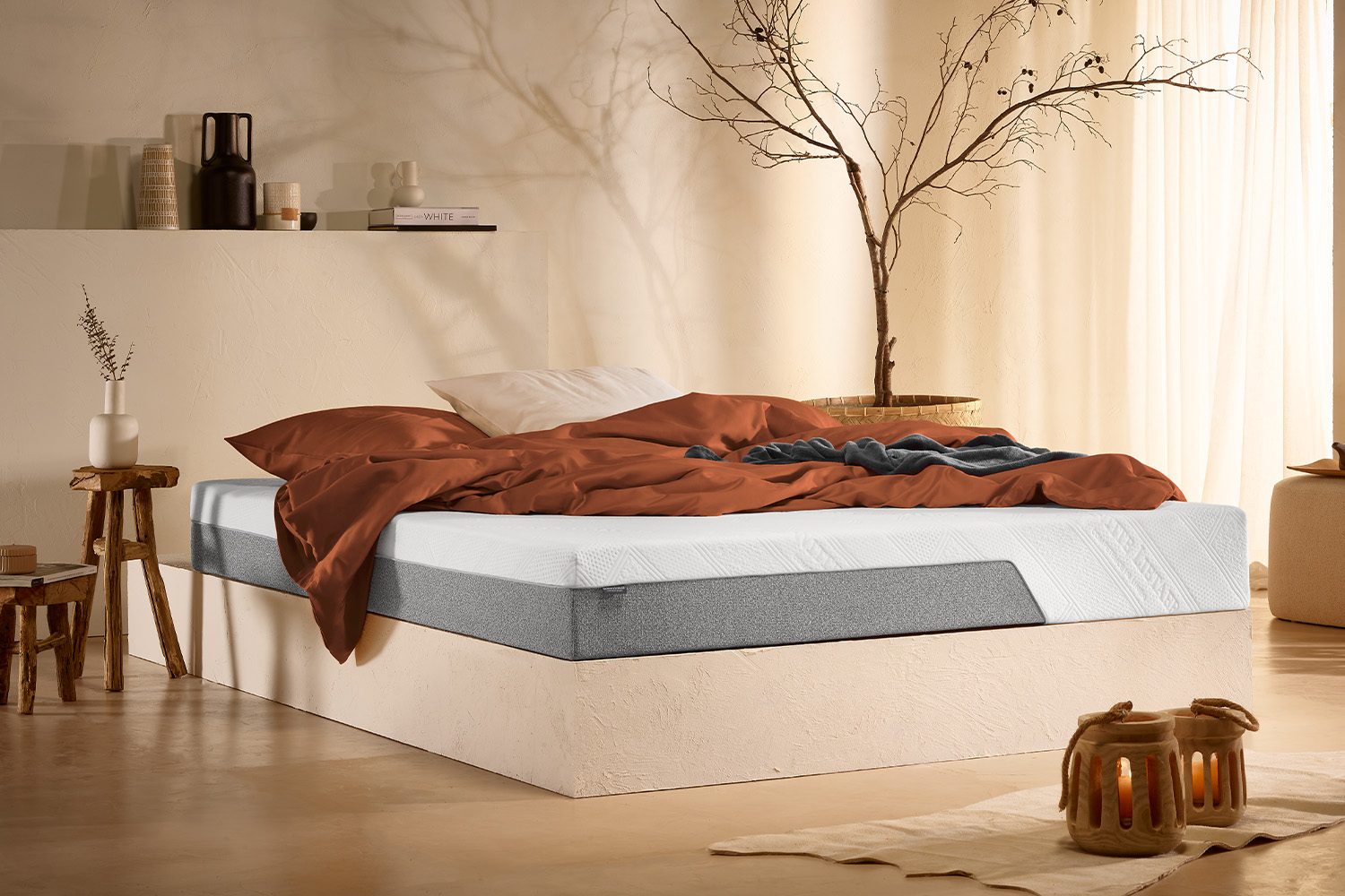 Hybride matras Paarl stevig - De Witte Lietaer