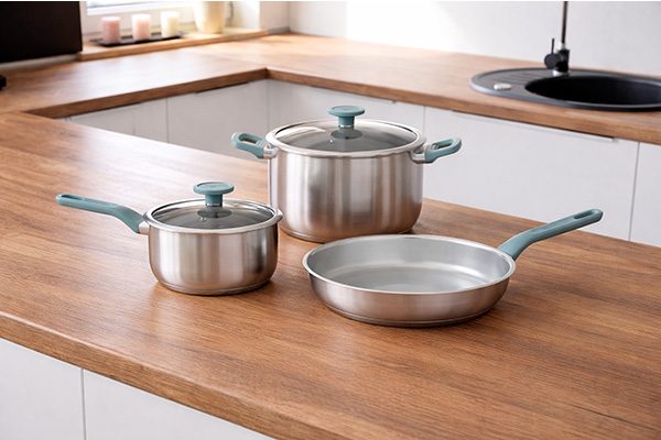 Set van kookpot, sauspan en braadpan Bolt - BergHO