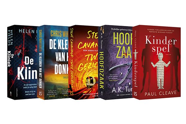 Pakket van 5 meeslepende thrillers